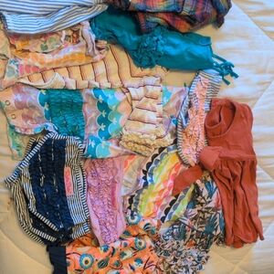 Ruffle Butts Multicolor Kids Blouse Collection